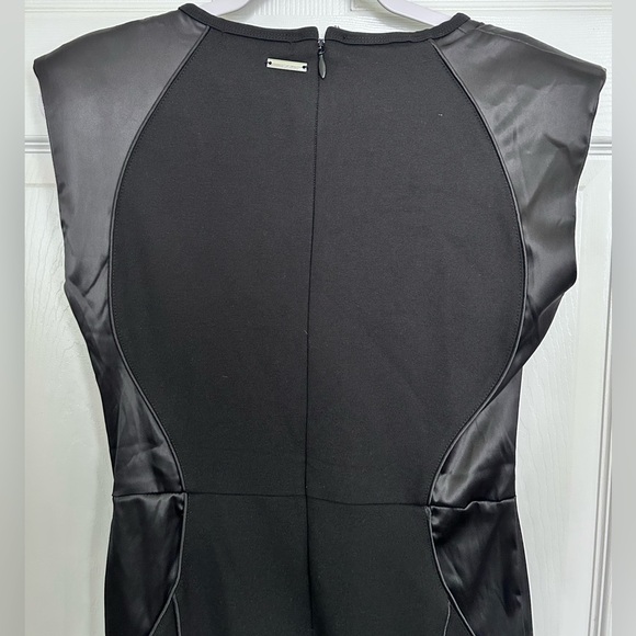Manière De Voir, Satin Contour Flared Jumpsuit - Black Size 12 - Picture 10 of 12